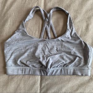 Grey Lululemon Sportsbra
